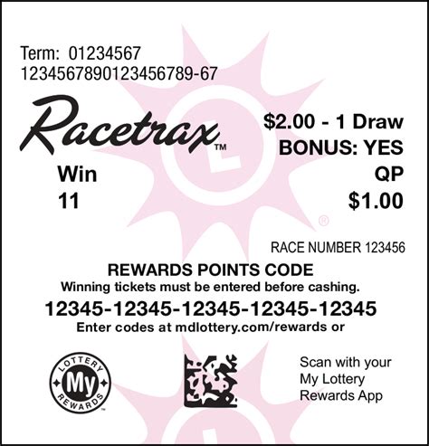 mdracetrax|all winning lottery numbers maryland.